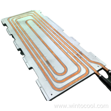 Customized embedded Copper tube Liquid cold plate